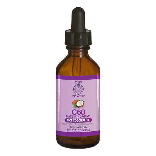 Aceite De Coco Orgánico Mct Con Fullerenos De Carbono 99.9 Energía Y Antienvejecimiento