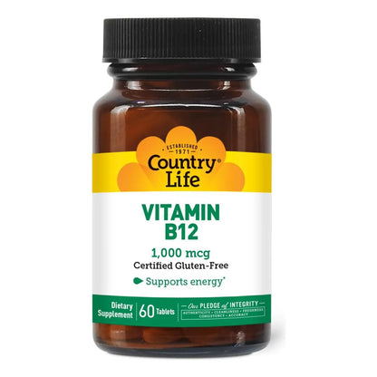 Vitamina B12 1000 Mcg Energia Cerebro Salud Nerviosa Vegano Sin Gluten