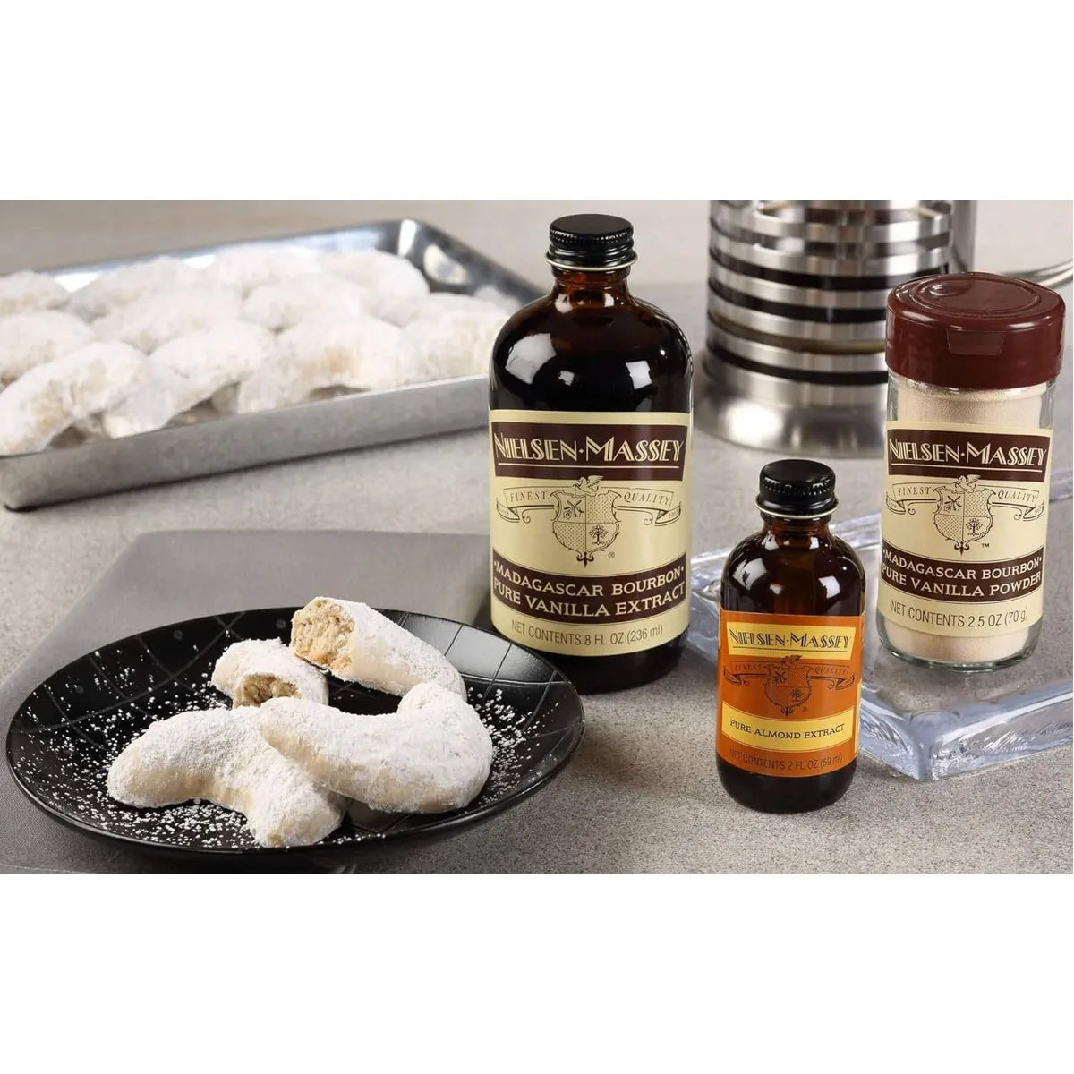 Extracto De Almendra Pura 532ml Botella Para Cocinar Sabores Intensos