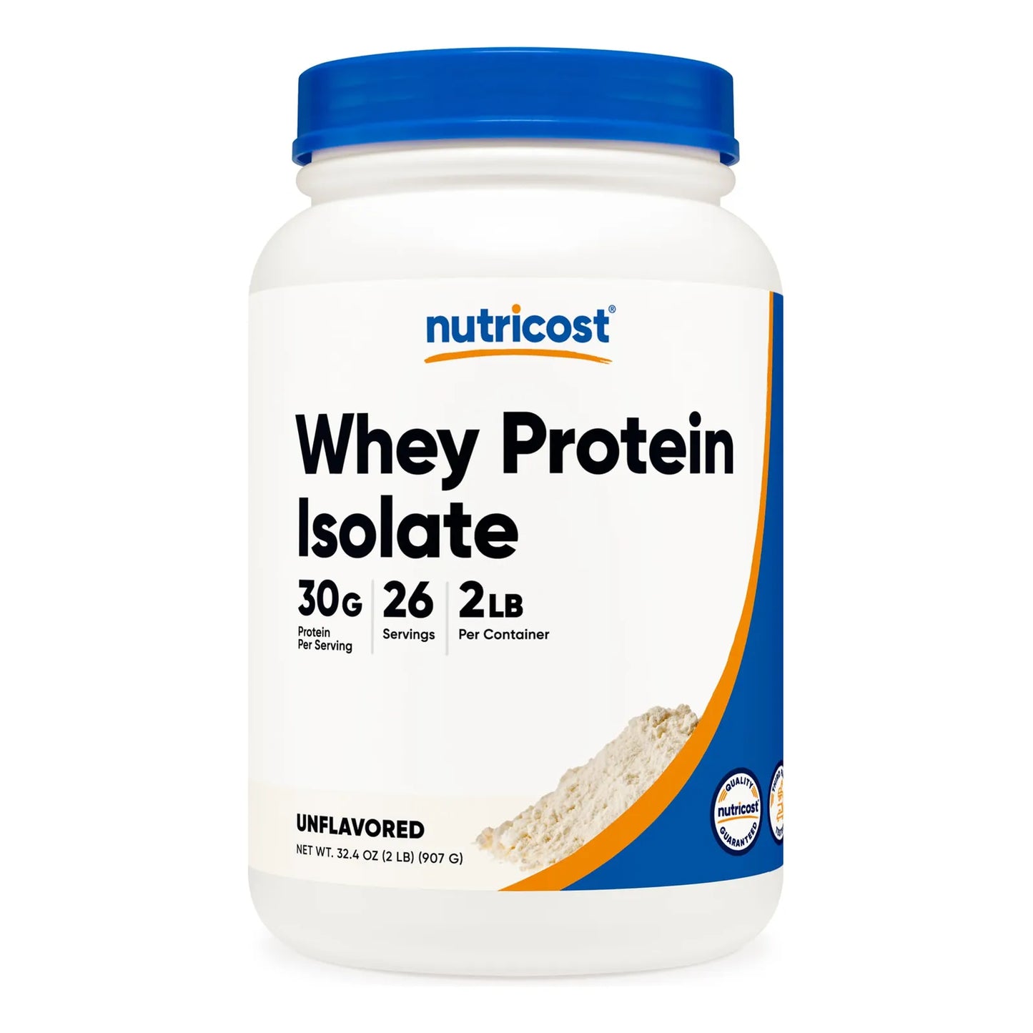 Proteína Aislada Suero Leche Sabor Neutral 2 Libras Alta Calidad