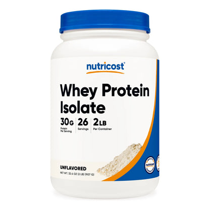 Proteína Aislada Suero Leche Sabor Neutral 2 Libras Alta Calidad