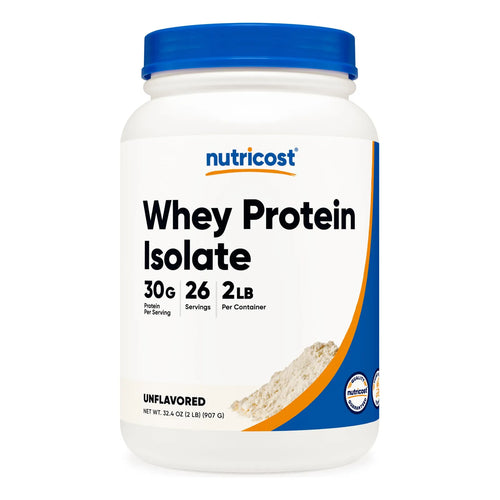 Proteína Aislada Suero Leche Sabor Neutral 2 Libras Alta Calidad
