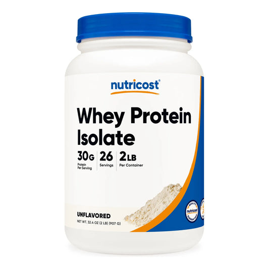 Proteína Aislada Suero Leche Sabor Neutral 2 Libras Alta Calidad