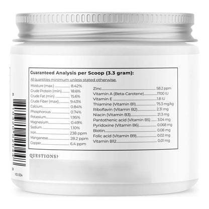 Suplemento Multivitamínico Mineral Hierbas Para Perros 198 G Energía Y Salud Natural
