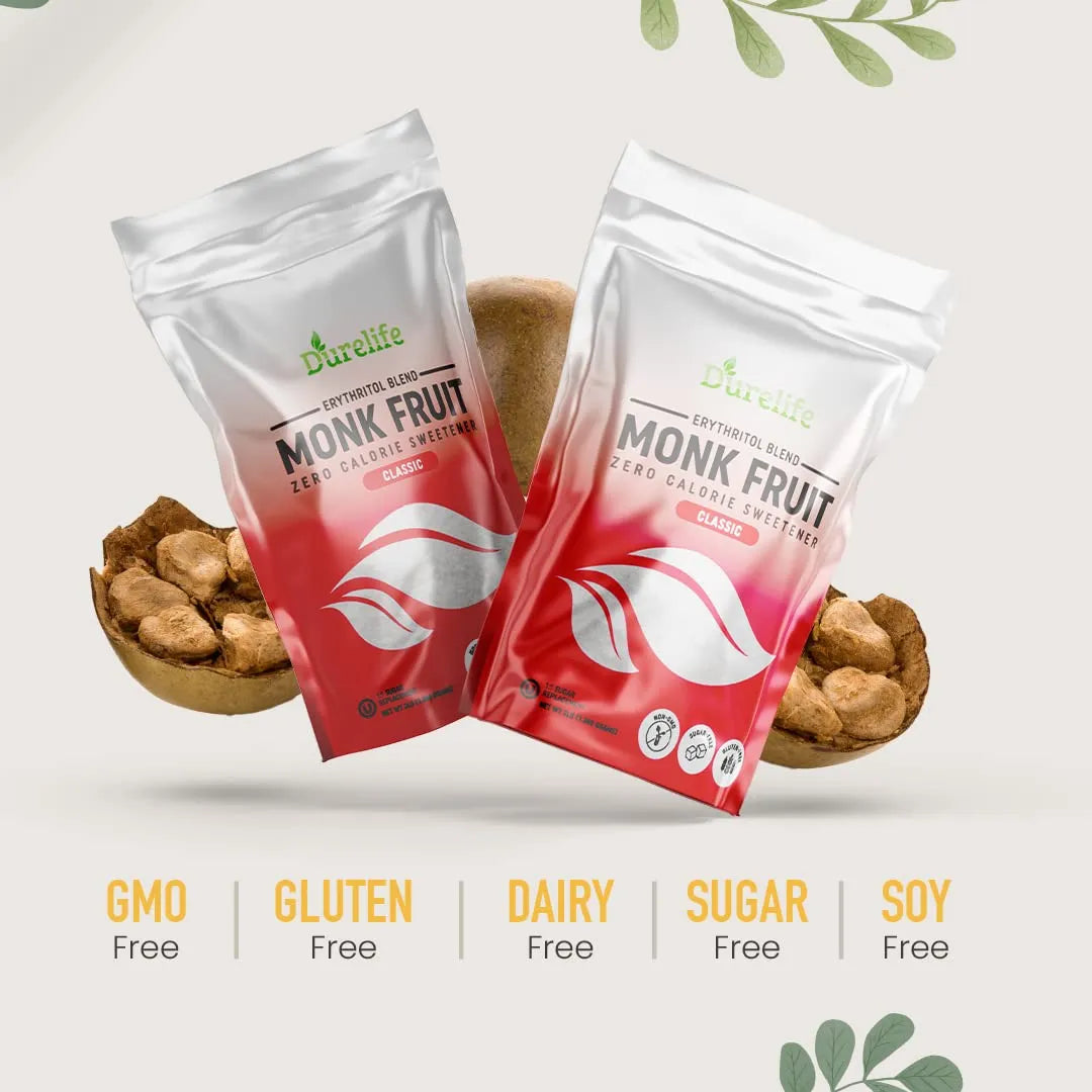 Edulcorante Natural Fruta Monje Durelife Cero Calorias Ideal Para Diabeticos Y Dietas Keto