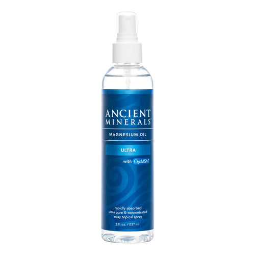 Spray De Aceite De Magnesio Ultra Con MSM Cloruro Puro Zechstein 236ml