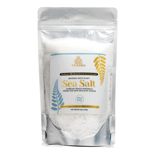 Sal Marina Escamosa Premium De Nueva Zelanda 250g 84 Minerales Natural