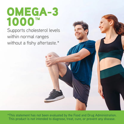 Omega 3 1000 Cápsulas Blandas Suplemento Dietético Apoyo Inmunológico Y Piel Saludable