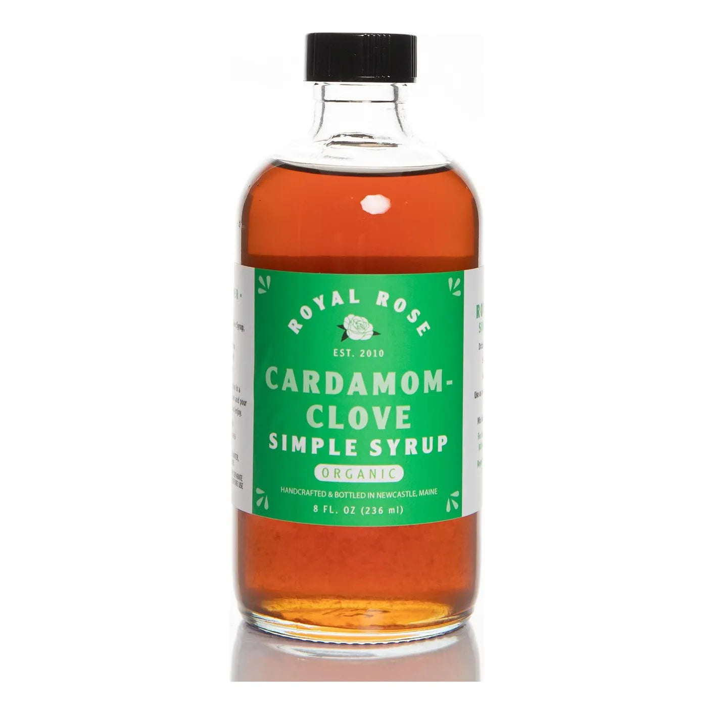 Jarabe De Cardamomo Orgánico 8 Onzas Sabor Intenso Y Natural