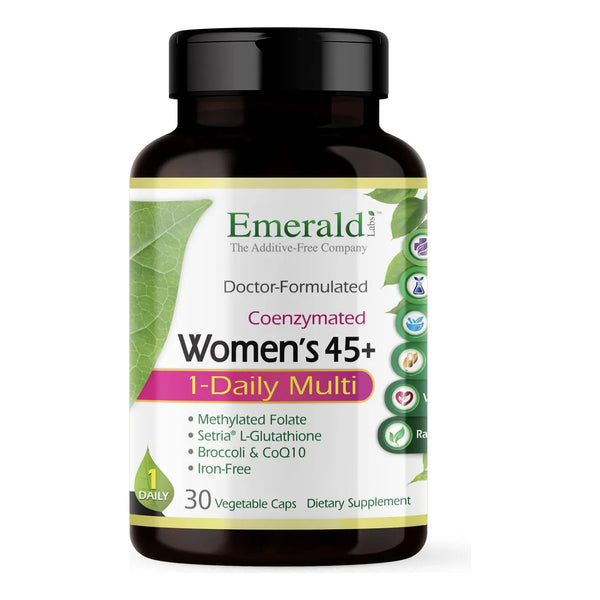 Multivitaminico Mujer 45+ Con B Coenzimadas Acido Folico CoQ10 30 Capsulas