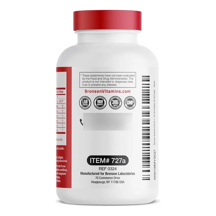 Aceite De Krill Antartico 1000 Mg Omega-3 Epa Y Dha 60 Cap - Imagen 3