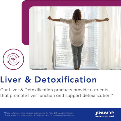 Pure Encapsulations Desintoxicacion Lipotropica Suplemento Hipoalergenico 120 Capsulas