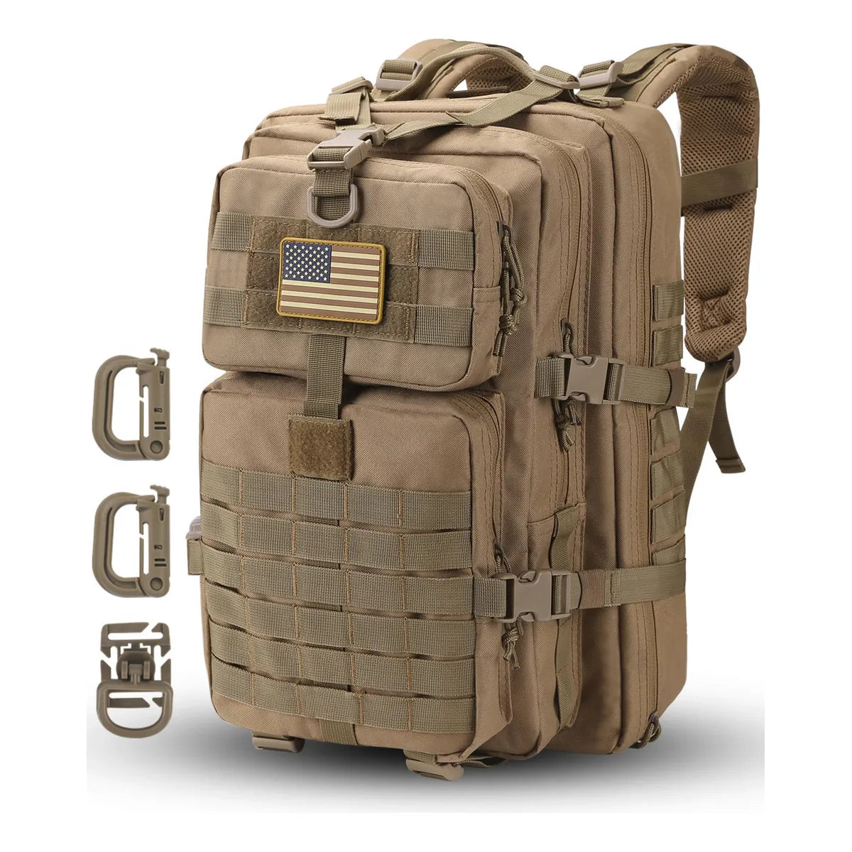 Mochila Táctica Militar Campamento 3 Días Resistente Impermeable