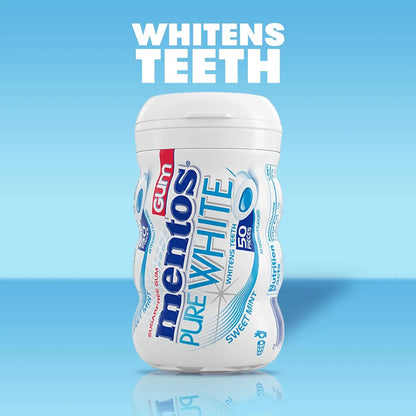 Mentos Goma De Mascar Pure Fresh Sin Azúcar 50gr Frescura Duradera Sin Culpa