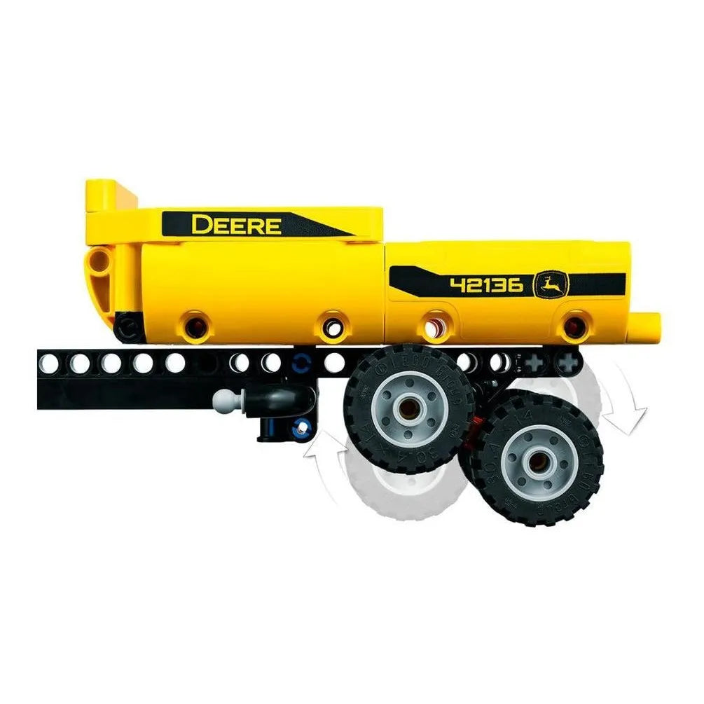 Lego Technic 42136 Tractor John Deere 9620r 4WD Juguete Educativo Y Divertido