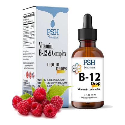 Gotas Líquidas Complejo B Premium Con B12 Potenciador De Energía Natural