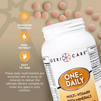 Multivitaminas Y Minerales Diarios 1000 Tabletas Suplemento Energía E Inmunidad
