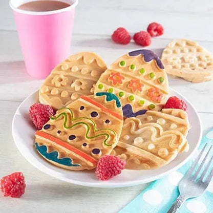 Waflera Eléctrica Waffle Wow Mini Para Gofres En Forma De Huevo De Pascua