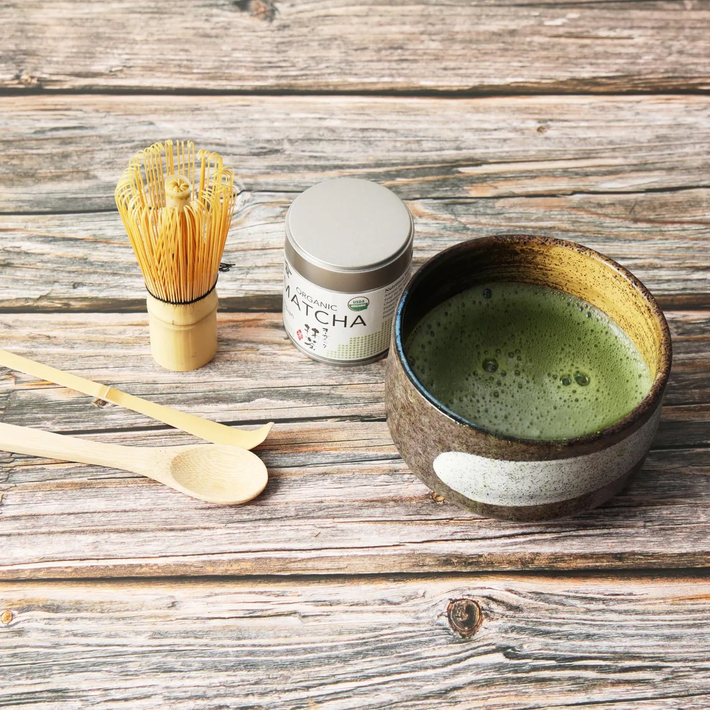 Matcha Orgánico Japonés Uji Kyoto Polvo De Té Verde Tradicional 30g