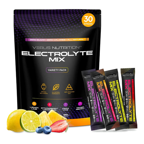 Paquete Variado De Electrolitos 30 Bolsas Energía Hidratación Importado