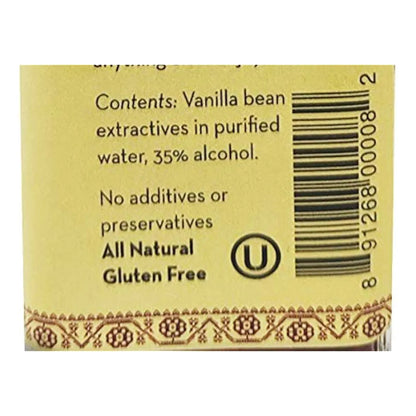 Extracto De Vainilla Mexicana Gourmet Puro 100ml Pequeno Tamaño