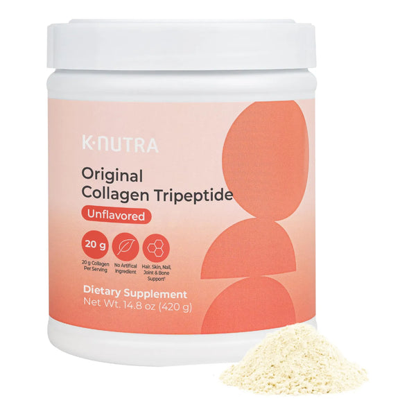 Colageno En Polvo K Nutra Tripéptido Piel Hidratada 420g