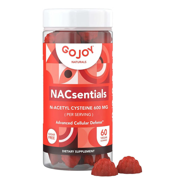 Gomitas GOJOY NACsentials 600 Mg NAC Con Vitamina C Antioxidante Y Desintoxicante