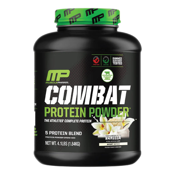 Proteina En Polvo Musclepharm Combat Sabor Chocolate 1 Kg