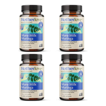 Capsulas Liquidas De Moringa Para Lactancia 180 Unidades Suplemento Natural