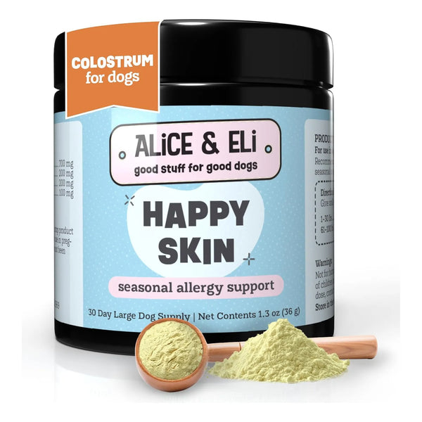 Suplemento Para Alergias En Perros Quercetina Calostro Bovino Piel Sana