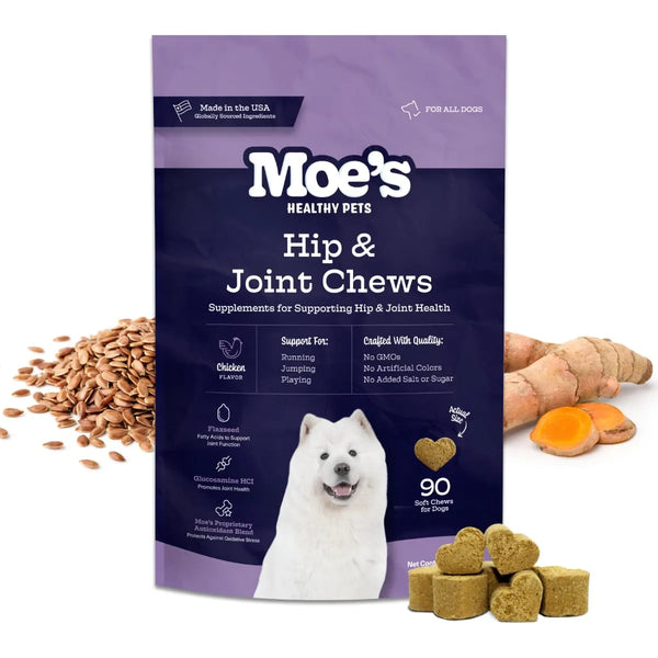 Suplemento Moes Glucosamina Condroitina Para Perros Alivio Articular