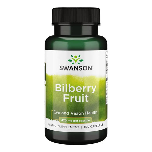Swanson Fruta De Arándano 470mg 100 Cápsulas Antioxidantes Salud Ocular Y Urinaria