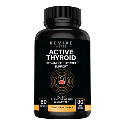 Suplemento Tiroideo Natural Con Ashwagandha Yodo Selenio Magnesio Zinc Y B12 60 Capsulas