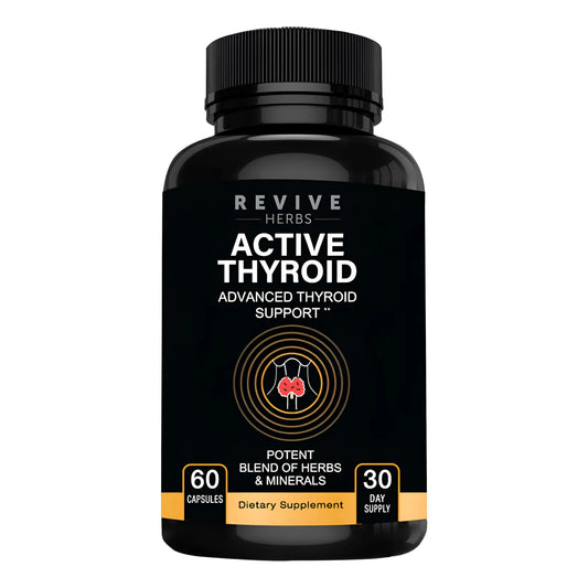 Suplemento Tiroideo Natural Con Ashwagandha Yodo Selenio Magnesio Zinc Y B12 60 Capsulas