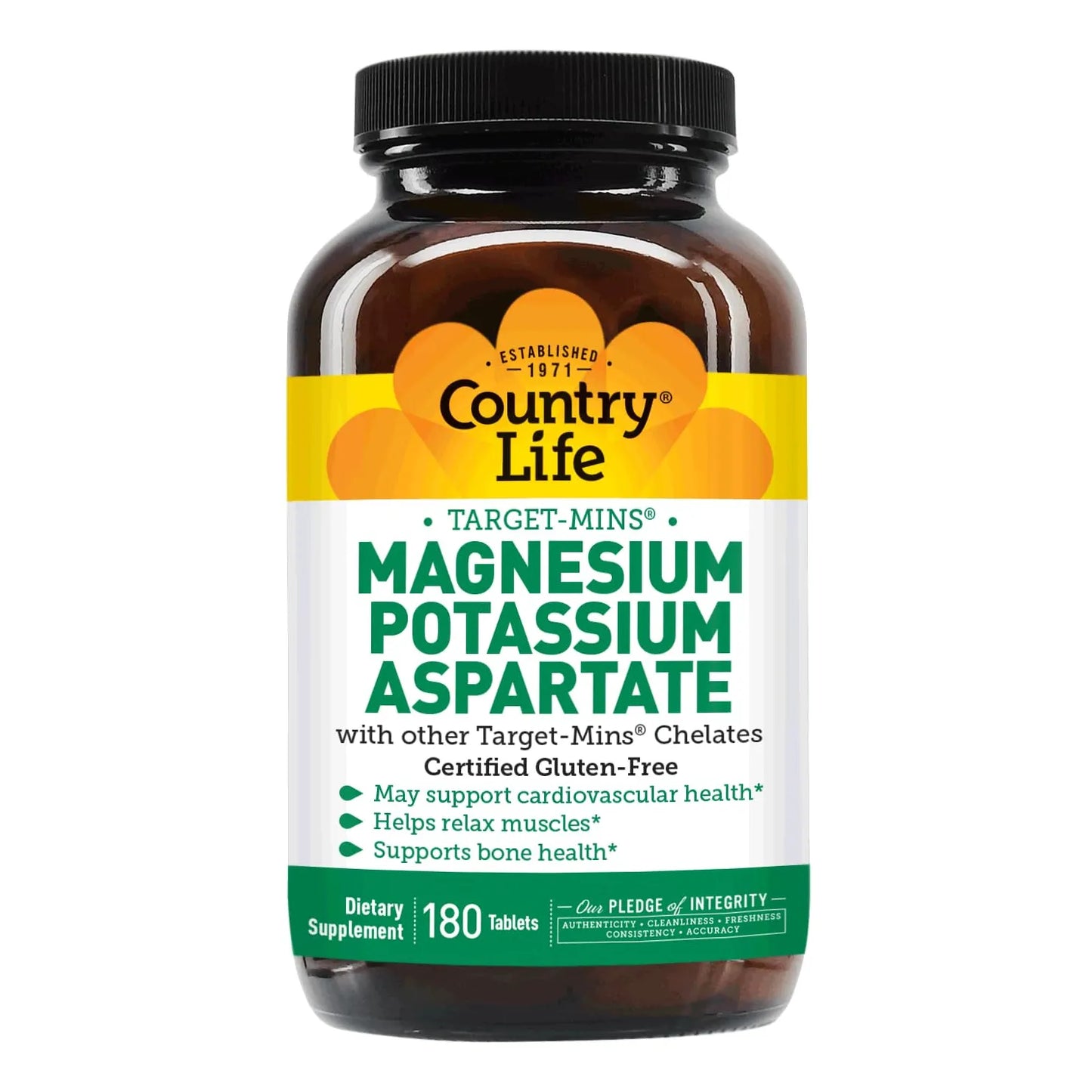 Target Mins Aspartato De Magnesio Y Potasio 180 Comprimidos Salud Cardiovascular Y Muscular