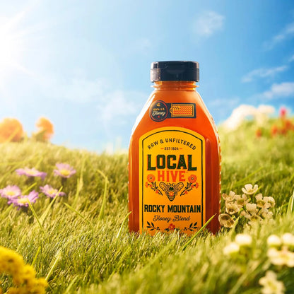 Miel Natural De Montañas Rocosas 907g Tarro Grande 32oz Importado Estados Unidos
