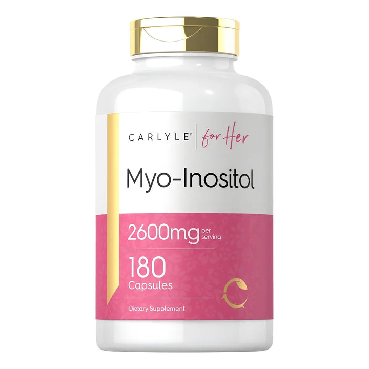 Carlyle Myo-inositol 2600mg 180 Cápsulas Suplemento Natural - Imagen 1