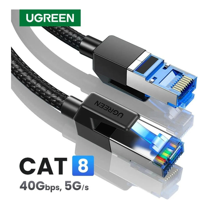 Cable Ugreen Cat 8 Ethernet Alta Velocidad 40gbps 3 Metros - Imagen 4