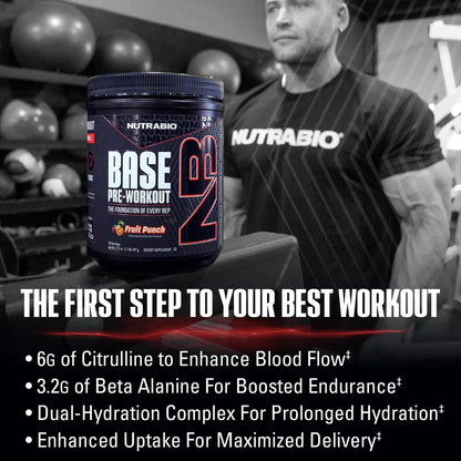Base Pre Entrenamiento Nutricion Polvo Energia Enfoque Resistencia Hidratacion 30 Porciones