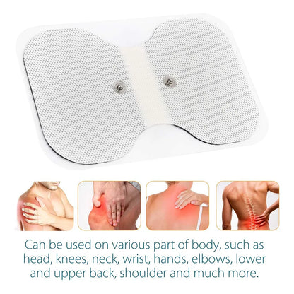 Masajeador Eléctrico Mariposa Con 4 Almohadillas TENS/EMS Alivia Dolores Musculares