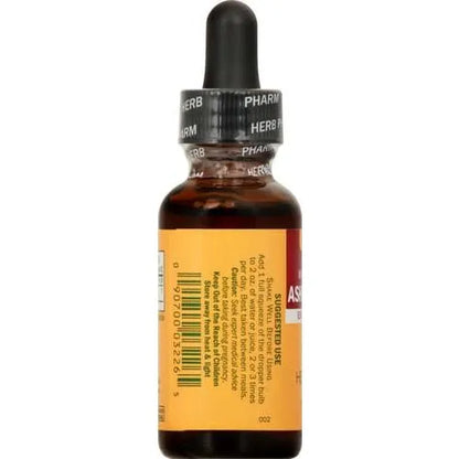 Extracto Liquido Organico De Ashwagandha Sin Alcohol Soporte Animo Vegano