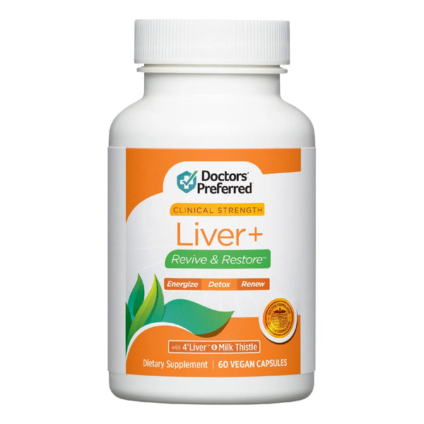 Fórmula 10 En 1 Para El Hígado Con Cardo Mariano 1200 Mg 60 Cápsulas