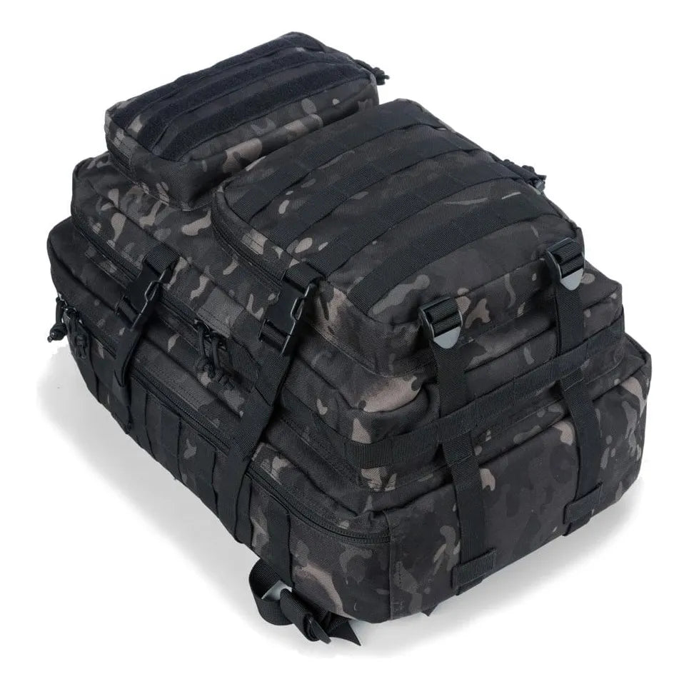 Reebow Gear Mochila Táctica Militar Grande Resistente Al Agua 40 Litros Sistema Molle