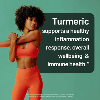 Cúrcuma Extra Fuerte 500 Mg Con 95% Curcuminoides Y Pimienta Negra Absorción Mejorada