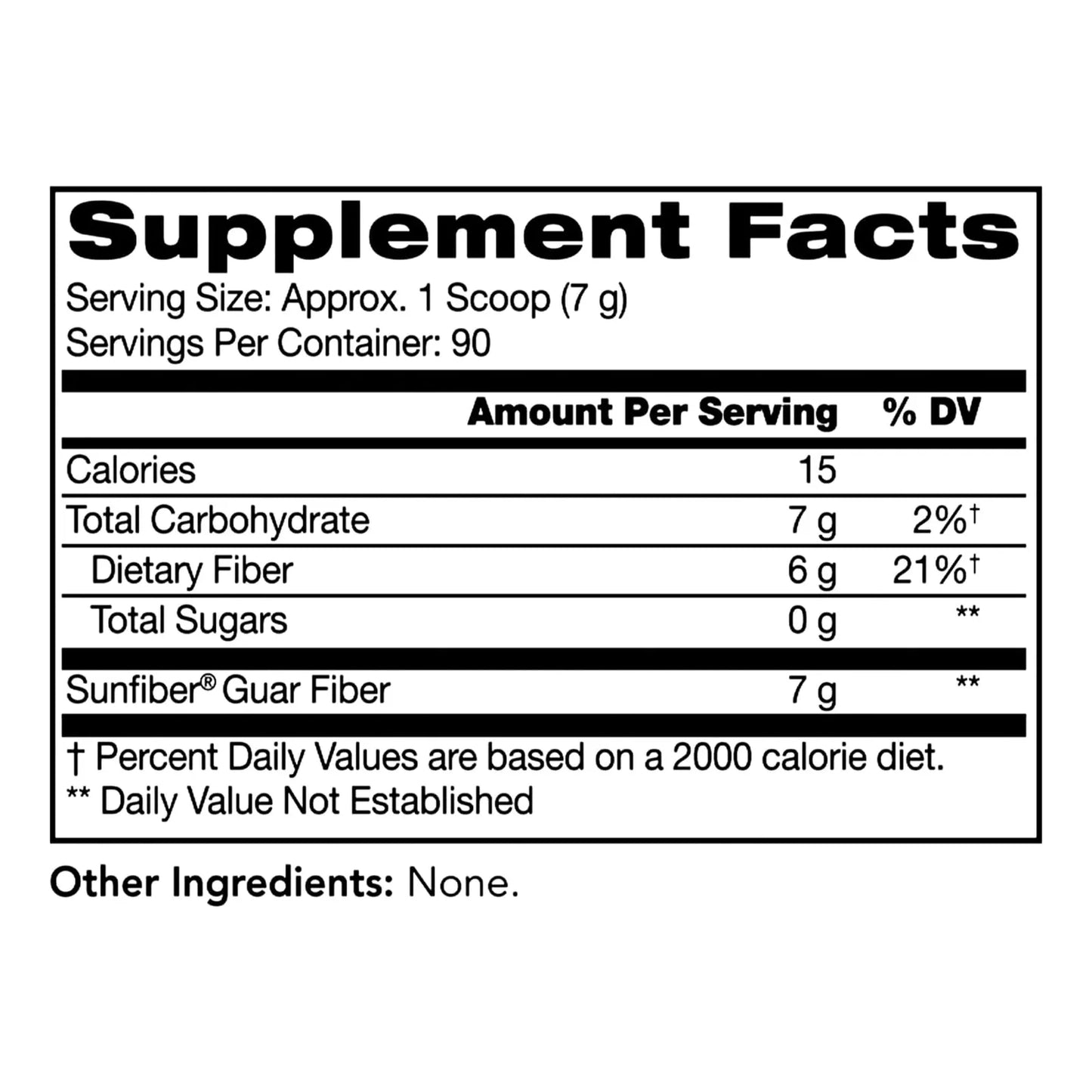Fibra Solar Prebiótica Salud Digestiva Bajo Fodmap 90 Porciones