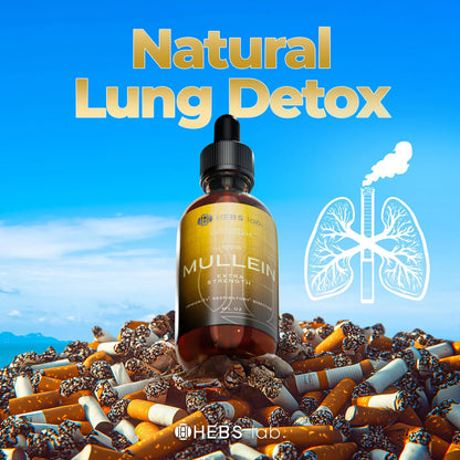Gotas De Gordolobo Extracto Puro Limpieza Pulmonar Salud Respiratoria