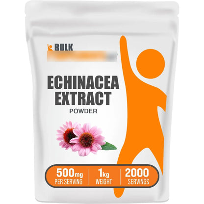 Extracto De Equinacea En Polvo 500 Mg Apoyo Inmunologico Vegano Sin Gluten 22 Lbs