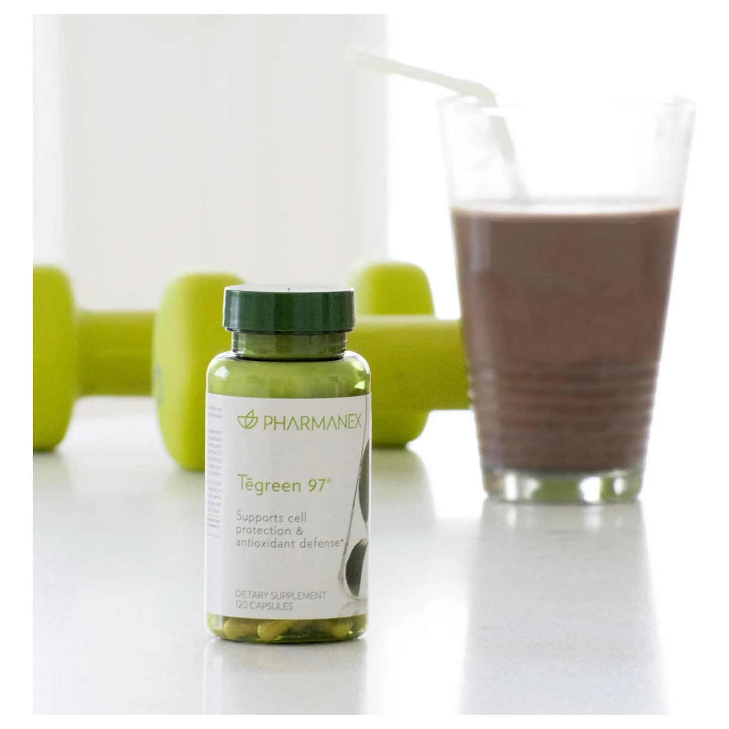 Pharmanex Tegreen 97 Cell Protection 120 Capsulas Antioxidante Té Verde