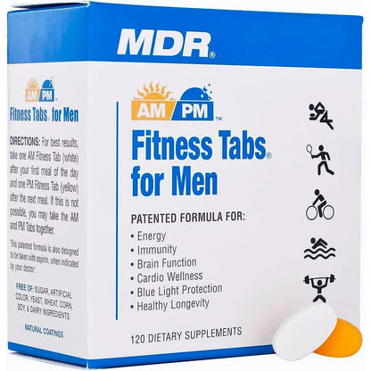 Multivitamínico AM PM Para Hombres Con Nutrientes Esenciales 2 Meses