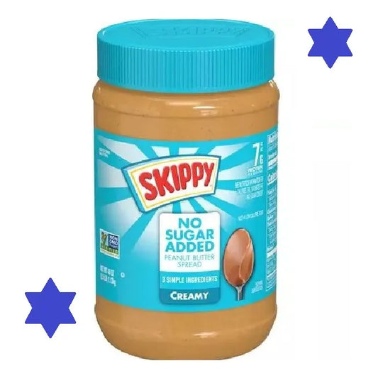 Skippy Mantequilla De Maní Crema 7G Proteína Sabor Auténtico Sin Gluten
